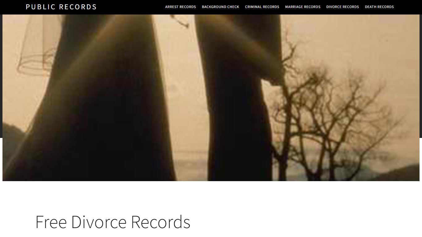 Free Divorce Records - gov-record.org